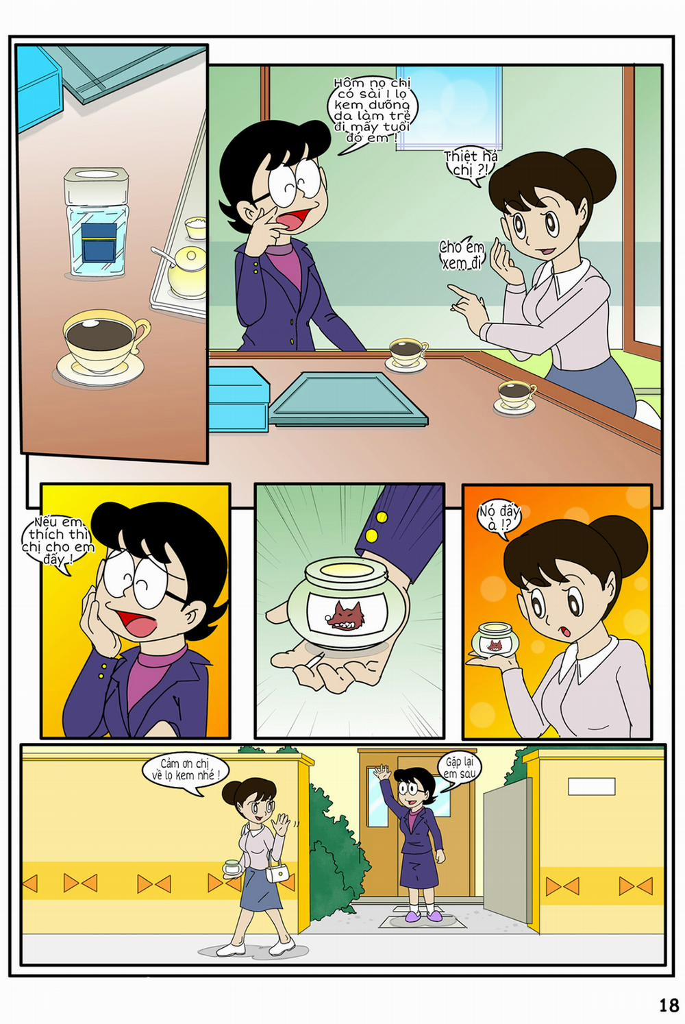 Tuyển Tập Doraemon Doujinshi 18+ Chương 20 Kem ch s i 2 Trang 2