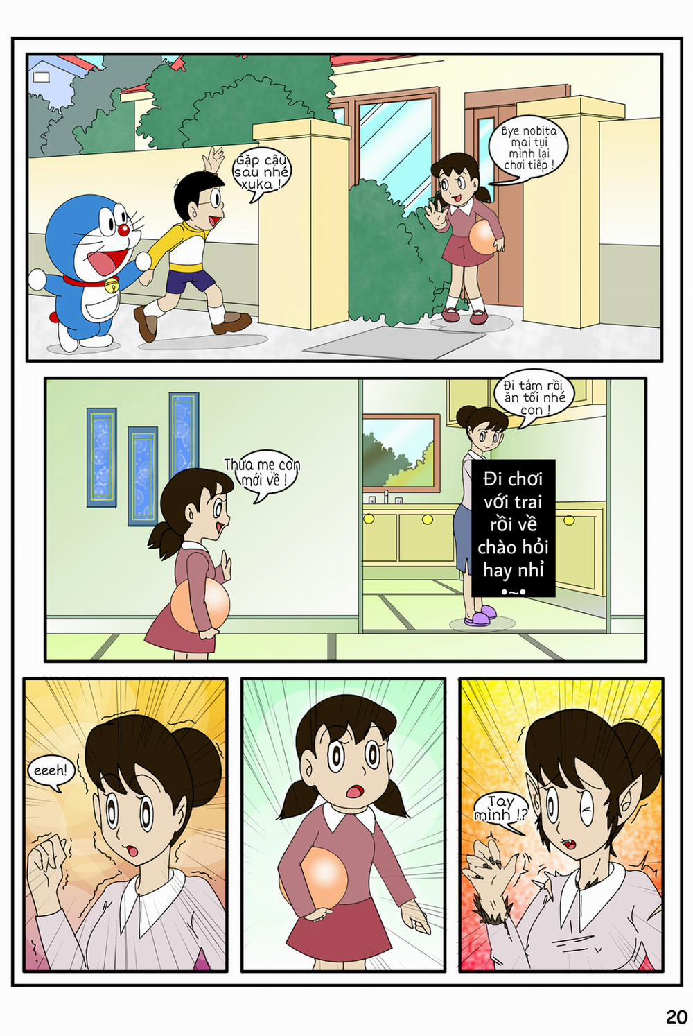 Tuyển Tập Doraemon Doujinshi 18+ Chương 20 Kem ch s i 2 Trang 4